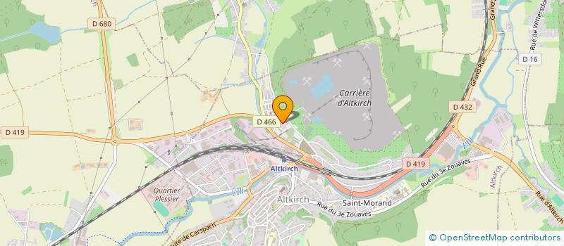 localisation de l'entreprise MONSIEUR CHRISTIAN STEFFAN  EMLINGEN