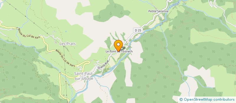 localisation de l'entreprise MONSIEUR CHRISTIAN STENGER  SAINT PAUL SUR UBAYE