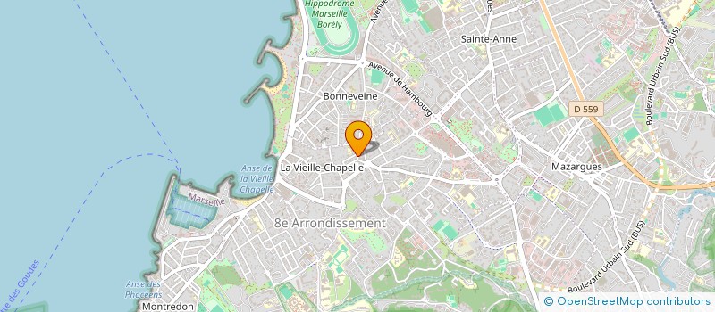 localisation de l'entreprise MONSIEUR CHRISTIAN STENTA à MARSEILLE