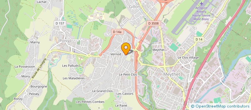 localisation de l'entreprise MONSIEUR CHRISTIAN STEVEN  NONGLARD