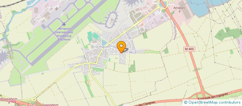 localisation de l'entreprise MONSIEUR CHRISTIAN STOLL  ENTZHEIM