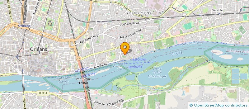 localisation de l'entreprise MONSIEUR CHRISTIAN SUNDA à ORLEANS