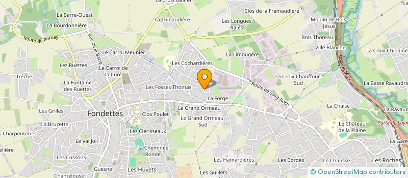 localisation de l'entreprise MONSIEUR CHRISTIAN SUPIOT à FONDETTES
