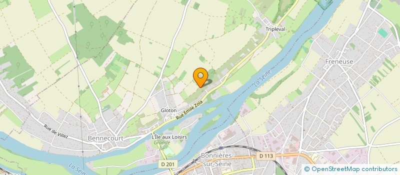 localisation de l'entreprise MONSIEUR CHRISTIAN SURJOUS  BENNECOURT