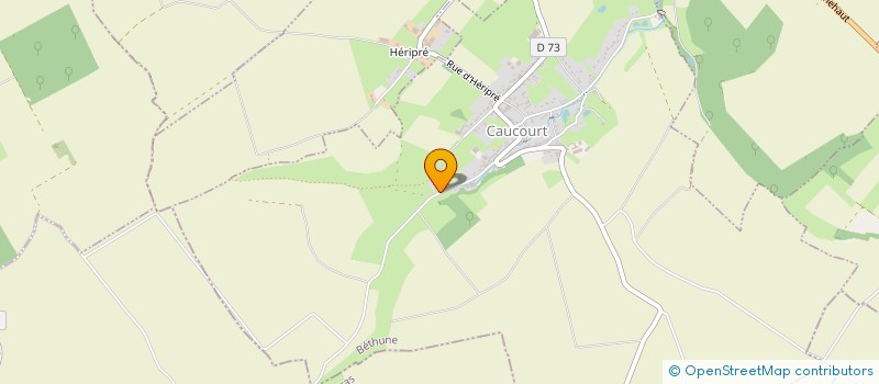 localisation de l'entreprise MONSIEUR CHRISTIAN SZEWCZYK  CAUCOURT