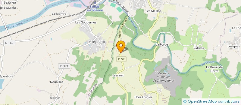 localisation de l'entreprise MONSIEUR CHRISTIAN TABESSE à ROCHECHOUART