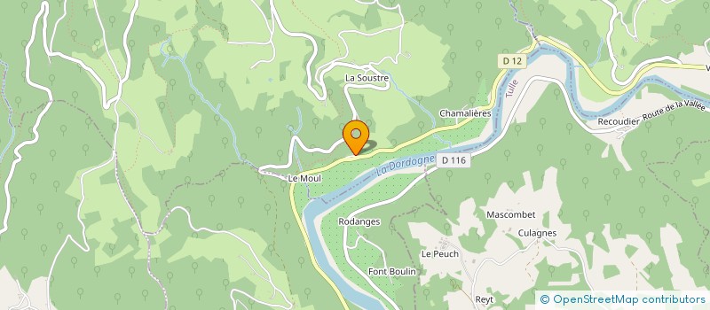 localisation de l'entreprise MONSIEUR CHRISTIAN TALLEC à CHENAILLER-MASCHEIX