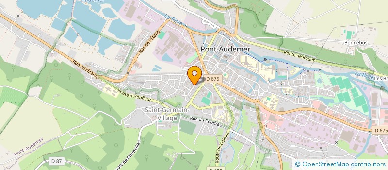 localisation de l'entreprise MONSIEUR CHRISTIAN TANGRE à PONT-AUDEMER