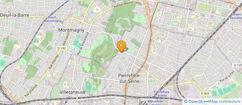 localisation de l'entreprise MONSIEUR CHRISTIAN TAPIA PERALTA à PIERREFITTE-SUR-SEINE