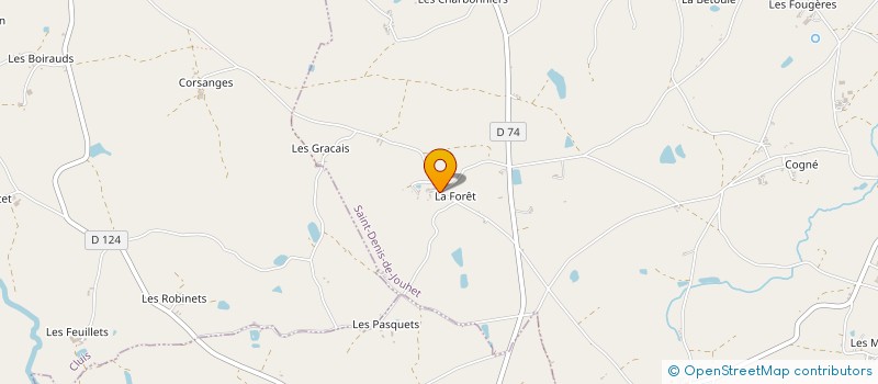 localisation de l'entreprise MONSIEUR CHRISTIAN TARNIER à SAINT-DENIS-DE-JOUHET