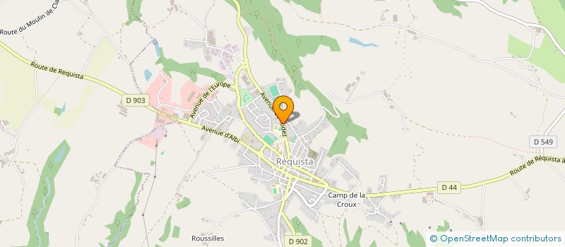 localisation de l'entreprise MONSIEUR CHRISTIAN TARROUX  LEDERGUES