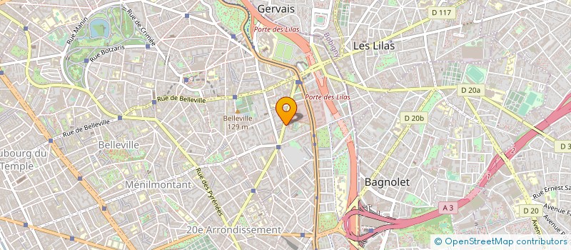 localisation de l'entreprise MONSIEUR CHRISTIAN TEISSEIRE  PARIS