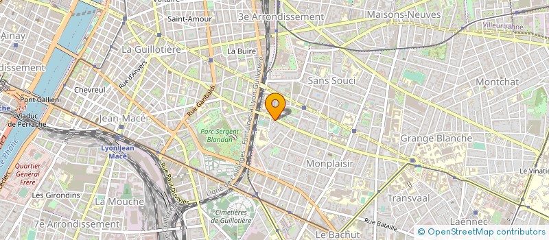 localisation de l'entreprise MONSIEUR CHRISTIAN TELLO  LYON