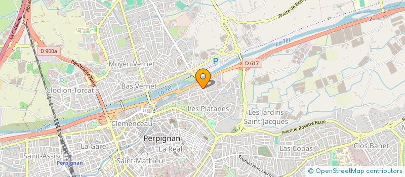 localisation de l'entreprise MONSIEUR CHRISTIAN TEROL  PERPIGNAN