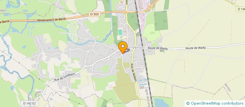 localisation de l'entreprise MONSIEUR CHRISTIAN TERRIEN  VERTON