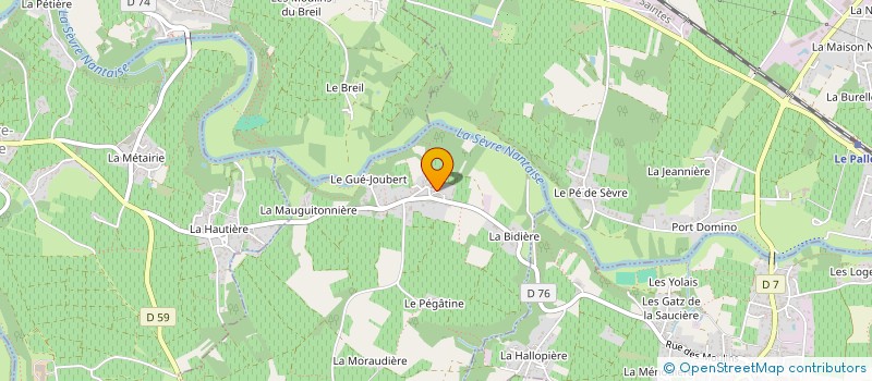 localisation de l'entreprise MONSIEUR CHRISTIAN TESSIER  MAISDON-SUR-SEVRE