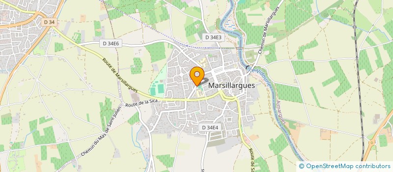 localisation de l'entreprise MONSIEUR CHRISTIAN TEYSSANDIE à MARSILLARGUES