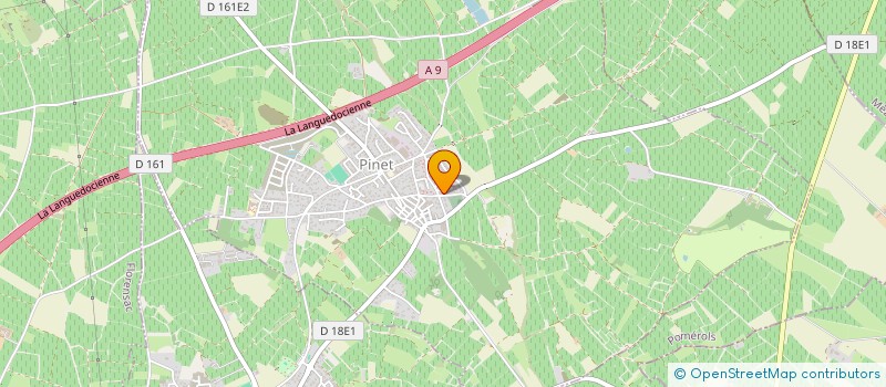 localisation de l'entreprise MONSIEUR CHRISTIAN THIEVIN  PINET