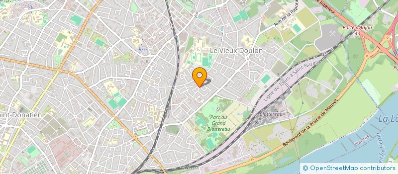 localisation de l'entreprise MONSIEUR CHRISTIAN THILLAY  NANTES