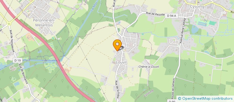 localisation de l'entreprise MONSIEUR CHRISTIAN THOLAS  MOUVAUX