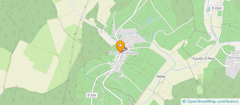 localisation de l'entreprise MONSIEUR CHRISTIAN THOMAS à FLEURY-LA-RIVIERE
