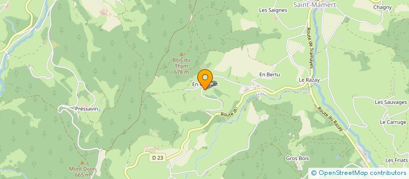 localisation de l'entreprise MONSIEUR CHRISTIAN THUARD à DEUX-GROSNES