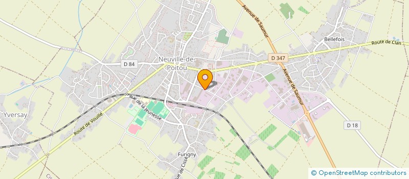 localisation de l'entreprise MONSIEUR CHRISTIAN THUBERT  CISSE