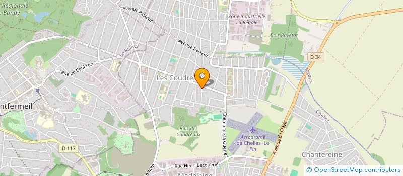 localisation de l'entreprise MONSIEUR CHRISTIAN TIFFON  CHELLES