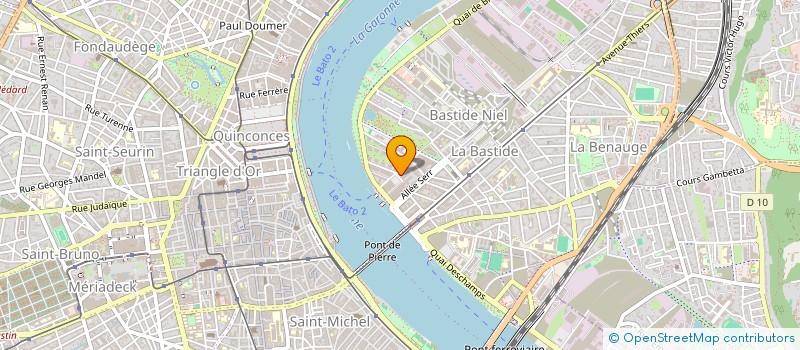 localisation de l'entreprise MONSIEUR CHRISTIAN TIMAGNI FOKA  BORDEAUX