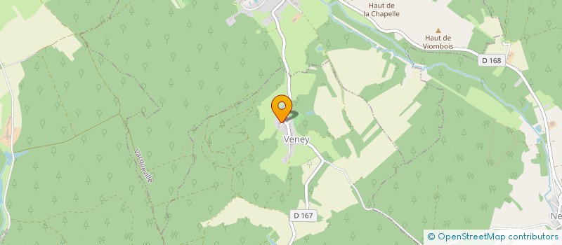 localisation de l'entreprise MONSIEUR CHRISTIAN TISSOUX  VENEY