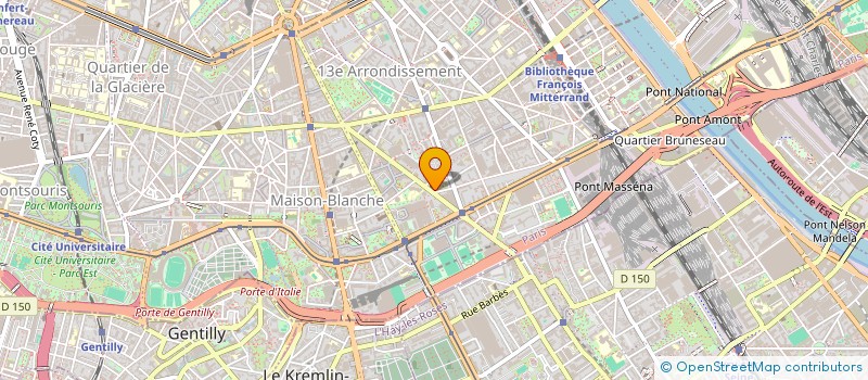 localisation de l'entreprise MONSIEUR CHRISTIAN TIV  PARIS