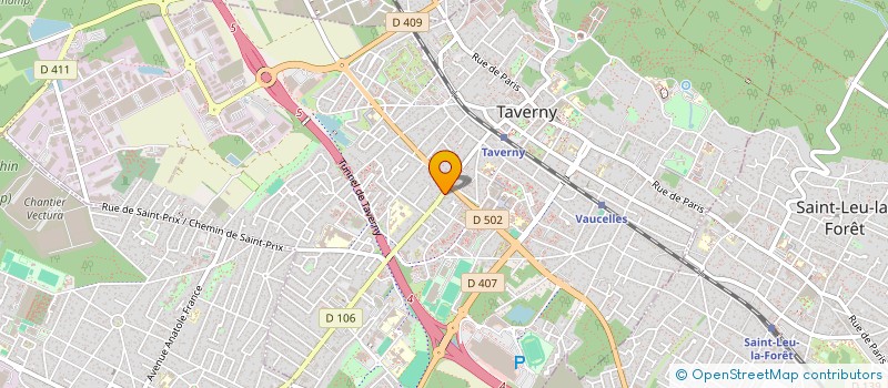 localisation de l'entreprise MONSIEUR CHRISTIAN TORTELLIER à TAVERNY