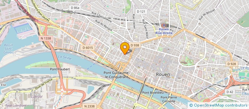 localisation de l'entreprise MONSIEUR CHRISTIAN TRANCHANT à ROUEN