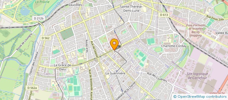 localisation de l'entreprise MONSIEUR CHRISTIAN TREMBLAY à CAEN