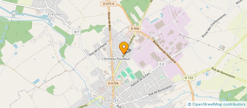 localisation de l'entreprise MONSIEUR CHRISTIAN TREUILLIEZ  LE CONTROIS-EN-SOLOGNE