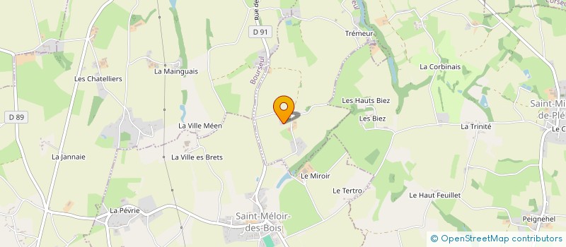 localisation de l'entreprise MONSIEUR CHRISTIAN TRICOIRE à CORSEUL