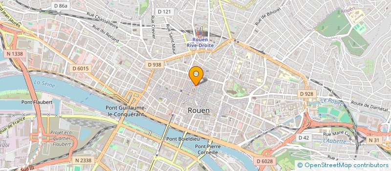 localisation de l'entreprise MONSIEUR CHRISTIAN TSHIBANGU  ROUEN