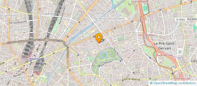 localisation de l'entreprise MONSIEUR CHRISTIAN TUTIN  PARIS