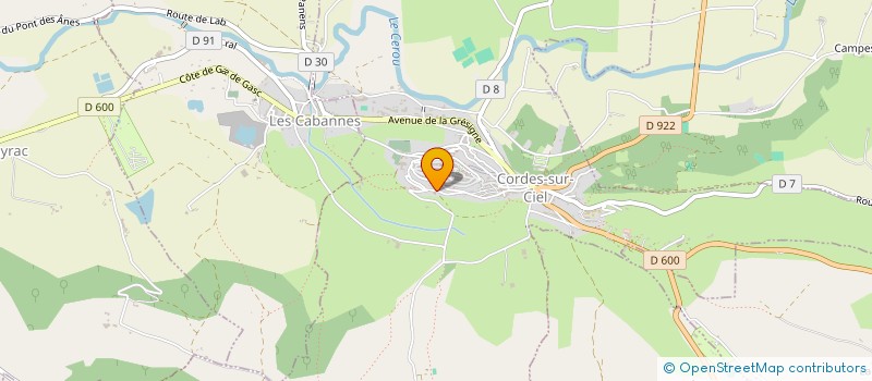 localisation de l'entreprise MONSIEUR CHRISTIAN URBITA à CORDES-SUR-CIEL