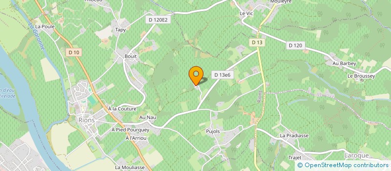 localisation de l'entreprise MONSIEUR CHRISTIAN URZEL  BEGUEY