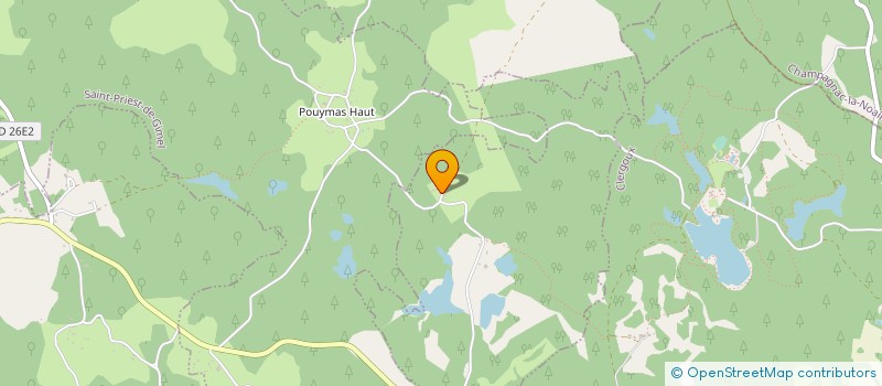 localisation de l'entreprise MONSIEUR CHRISTIAN VALERY  SAINT-MARTIAL-DE-GIMEL