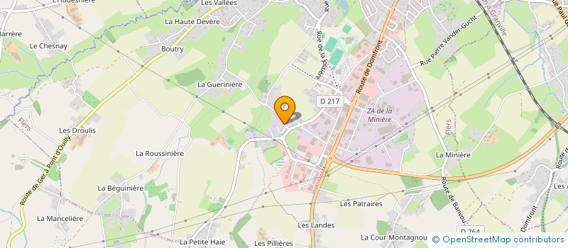 localisation de l'entreprise MONSIEUR CHRISTIAN VALLEE à FLERS