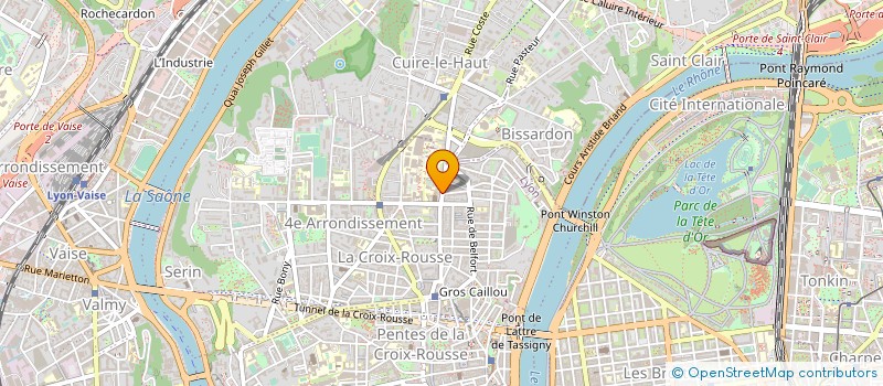 localisation de l'entreprise MONSIEUR CHRISTIAN VALLIER à LYON