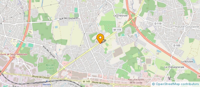 localisation de l'entreprise MONSIEUR CHRISTIAN VAN BROECK  BASSE-GOULAINE