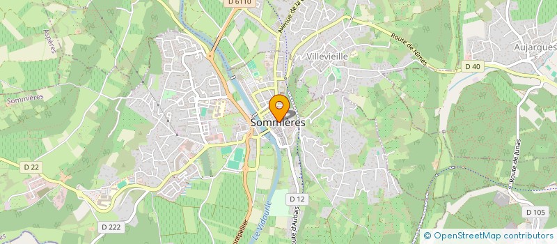 localisation de l'entreprise MONSIEUR CHRISTIAN VAN HERCK  SOMMIERES