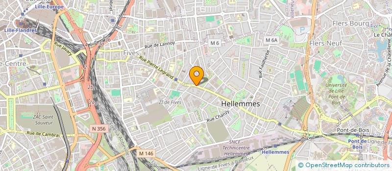 localisation de l'entreprise MONSIEUR CHRISTIAN VANDECK KAPINGA MULUMBA à LILLE