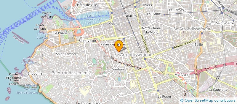 localisation de l'entreprise MONSIEUR CHRISTIAN VANDEWALDE à MARSEILLE