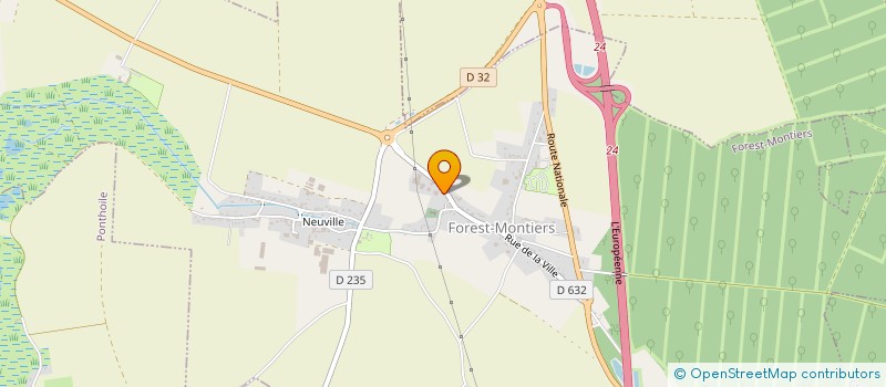 localisation de l'entreprise MONSIEUR CHRISTIAN VANHESBROCK  ETOILE-SUR-RHONE