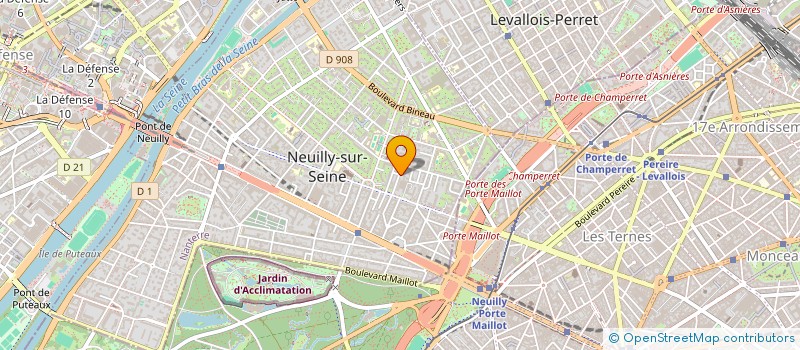 localisation de l'entreprise MONSIEUR CHRISTIAN VANHOVE à NEUILLY-SUR-SEINE