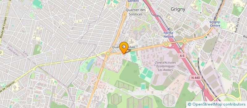 localisation de l'entreprise MONSIEUR CHRISTIAN VANMASSENHOVE  GRIGNY